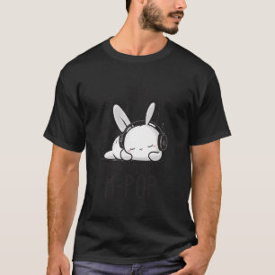 Camiseta Não posso ouvi-lo Estou ouvindo o coelho K pop mai
