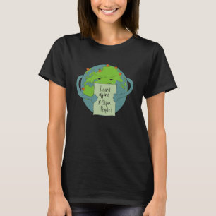 Camiseta Não posso pagar 8 bilhões de Pessoas Planeta Terra