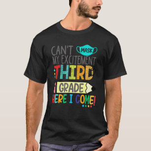 Camiseta Não Posso Perguntar Meu Entusiasmo De Terceiro Gra