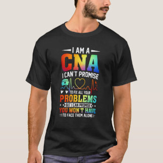 Camiseta Não Posso Prometer Amante de Emprego de CNA Enferm