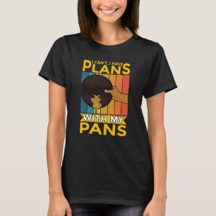 Camiseta Não Posso Ter Planos Com Meus Prospectores Dourado