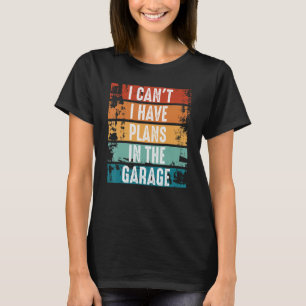 Camiseta Não Posso Ter Planos No Mech Dia de os pais