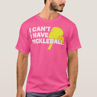 Camiseta Não Posso Tomar Pickleball