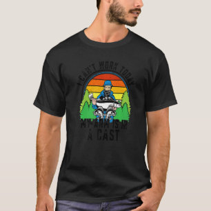 Camiseta Não posso trabalhar hoje, meu braço está em um rec