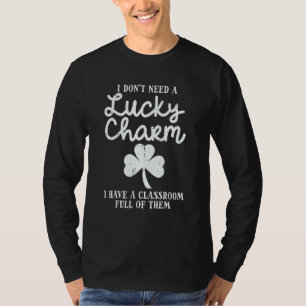 Camiseta Não Precisa De Cheio De Sala De Aula Sortuda St Pa