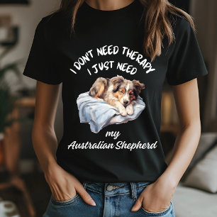Camiseta Não precisa de terapia, precisa do meu pastor aust