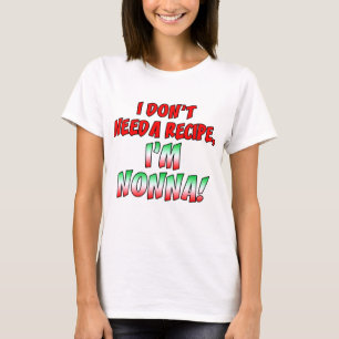 Camiseta Não precise a receita Nonna