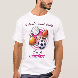 Camiseta não precise bolas