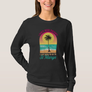 Camiseta Não preciso de Ruas Terapêuticas Marys Beach Georg