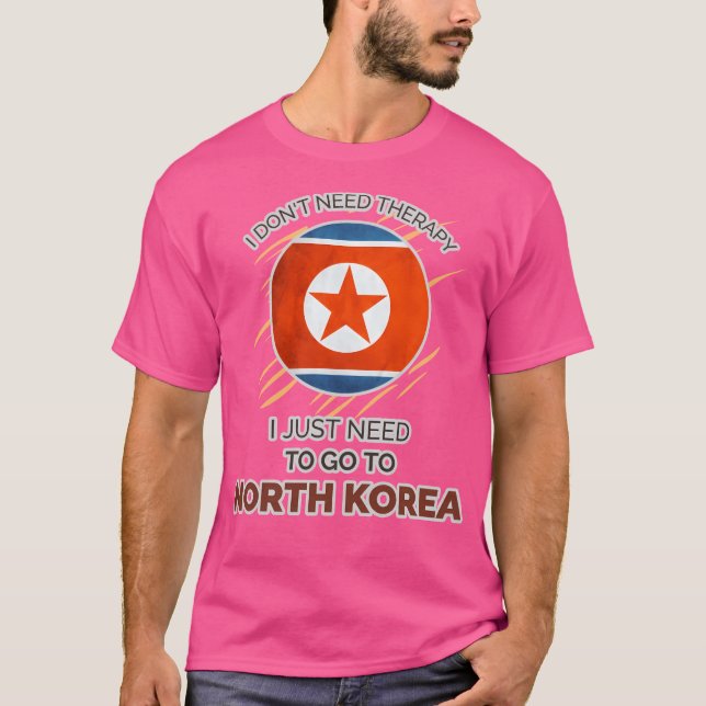 Camiseta Não Preciso De Terapia. Eu Só Preciso Ir Para O No (Frente)