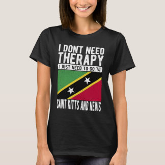 Camiseta Não preciso de terapia, só preciso de ir ao Santo
