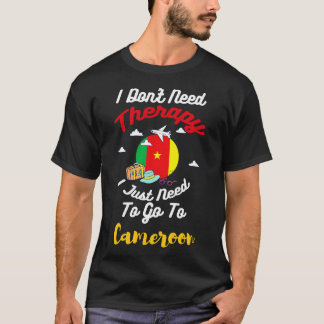 Camiseta Não Preciso De Terapia Só Preciso De Ir Para Camar