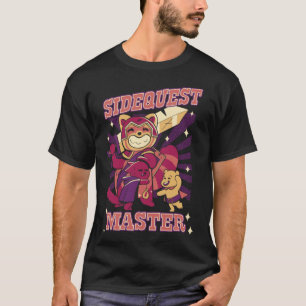 Camiseta Não Procrastinando Side Quest RPG Gamer role pl