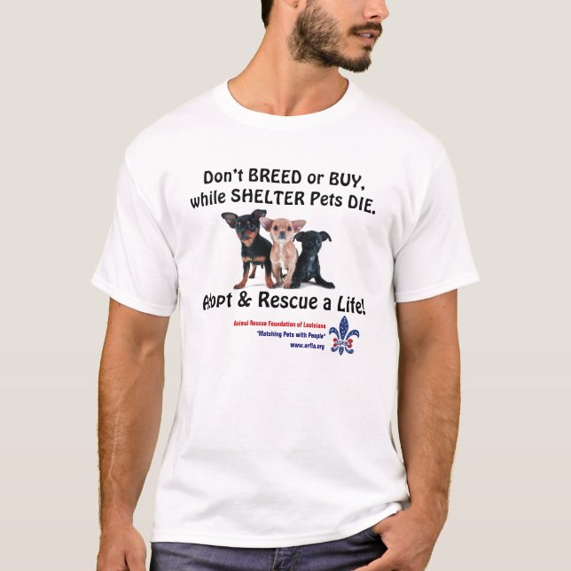 Camiseta Não produza ou não compre quando os animais do (Frente)