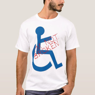 Camiseta Não quebrado