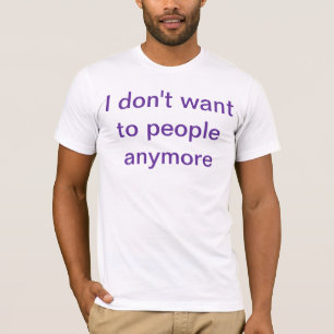 Camiseta não queira