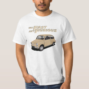 Camiseta Não rápido, Ain't Furious - F600 em 18 cores