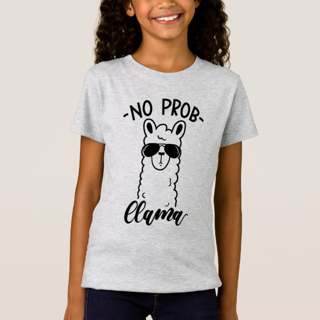 Camiseta Não refrigere nenhum lama de Prob (Frente)