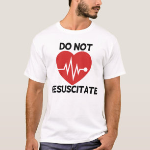 Camiseta Não ressuscitar