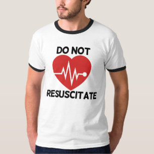 Camiseta Não ressuscitar