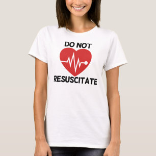 Camiseta Não ressuscitar