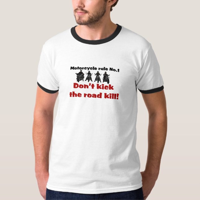 Camiseta Não retroceda o matar de estrada (Frente)