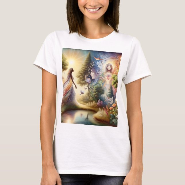 Camiseta Não saia do seu sonho (Frente)