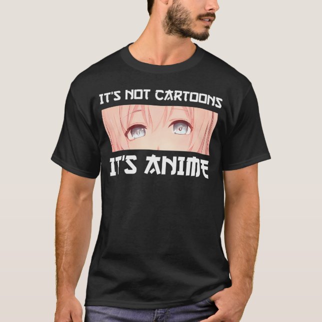 Camiseta Não são desenhos animados (Frente)