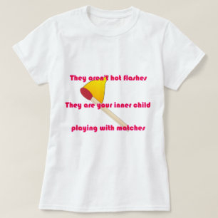 Camiseta Não são flashes quentes