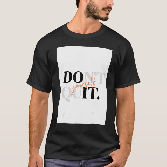 Camiseta Não se abandone (Frente)