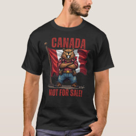 Camiseta NÃO SE DESTINA À VENDA, Canadá, Beaver Lumberjack,