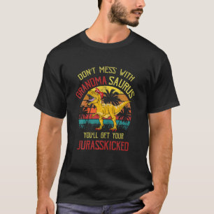 Camiseta Não Se Mestione Com O Avô, Você Vai Ficar Jurá