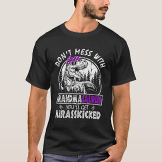 Camiseta Não Se Mestione Com O Avô, Você Vai Ficar Jurássic