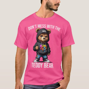 Camiseta Não Se Mestione Com O Gângster Da Rua Teddy Bear