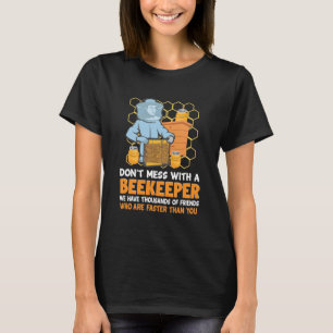 Camiseta Não Se Mestione Com Um Apicultor