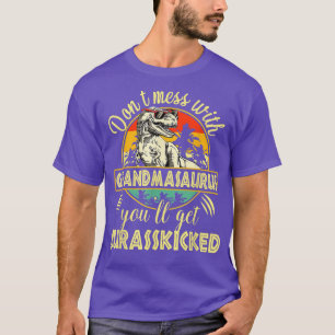 Camiseta Não Se Mestique Com A Avó SAURUS Você Vai Pegar Ju