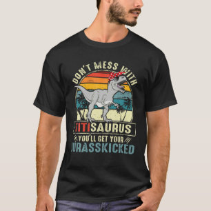 Camiseta Não Se Mestique Com Titisauro Você Vai Ter Jurassc