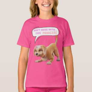 Camiseta Não se meta com esta princesa