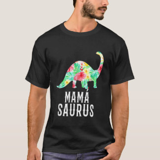Camiseta Não se meta com Mamasaurus Saurus Mama Res Tropica