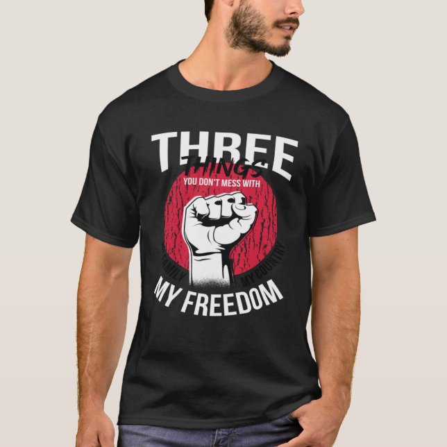 Camiseta Não se meta com minha liberdade (Frente)