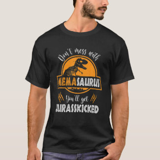 Camiseta Não se meta com o Memasaurus, você vai ser julgado