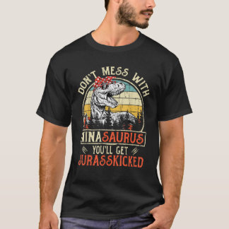 Camiseta Não se meta com o Ninassauro Você vai ter o Jurass