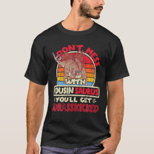 Camiseta Não se meta com o primo Surus que eu Jurasschutei