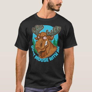 Camiseta Não se meta comigo, doce animal, geleia selvagem