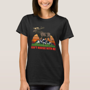 Camiseta NÃO SE MOVE COMIGO AO AR EXTERIOR E acampamento 1