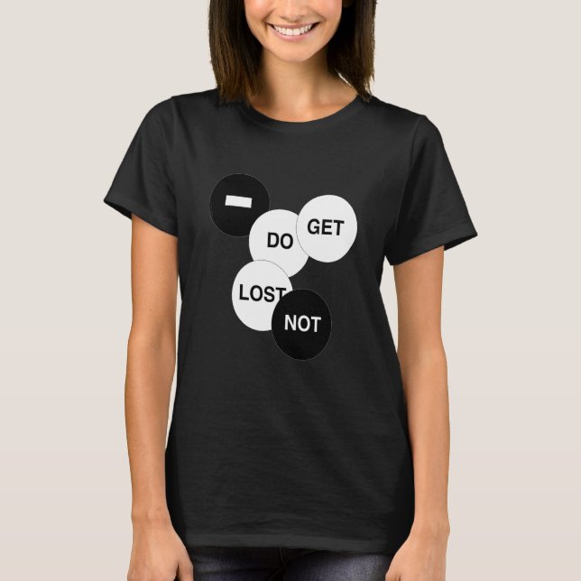 Camiseta Não se perca (Frente)