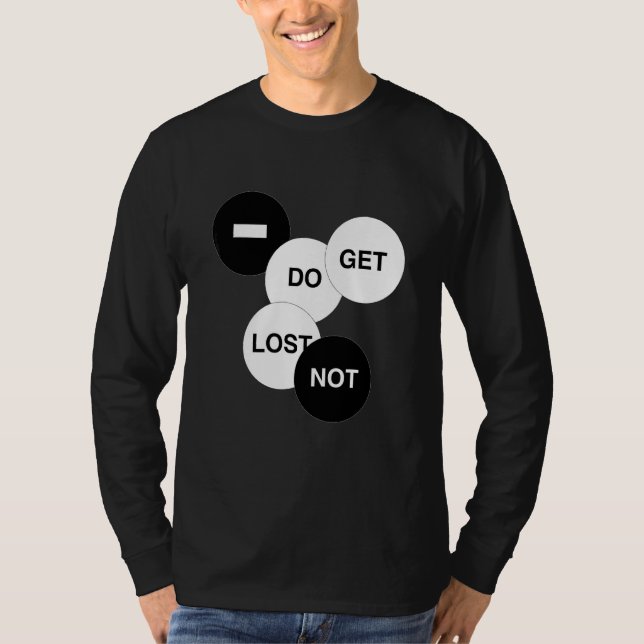 Camiseta Não se perca (Frente)