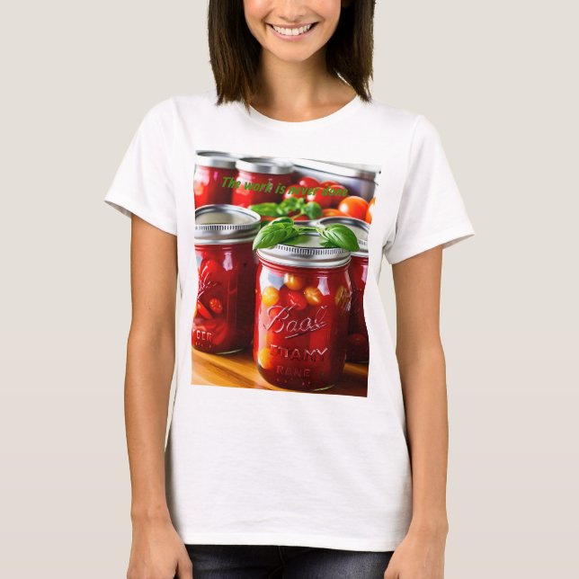 Camiseta Não se pode fazer nada. (Frente)