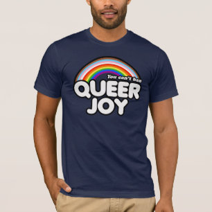 Camiseta Não se Pode Proibir a Alegria Queer