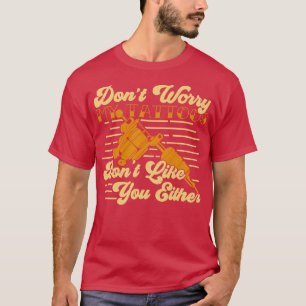 Camiseta Não Se Preocupe Com As Minhas Tatuagens Também Não